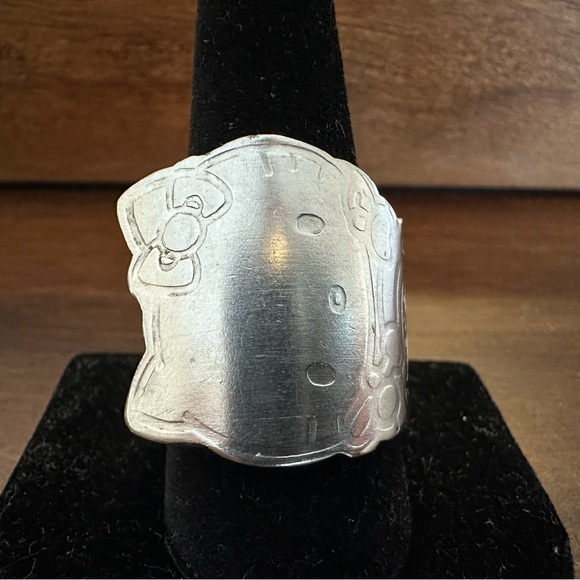 Hand Crafted Jewelry - RARE 1976 Hello Kitty Spoon Ring